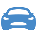 simple car icon checked with cheap carfax